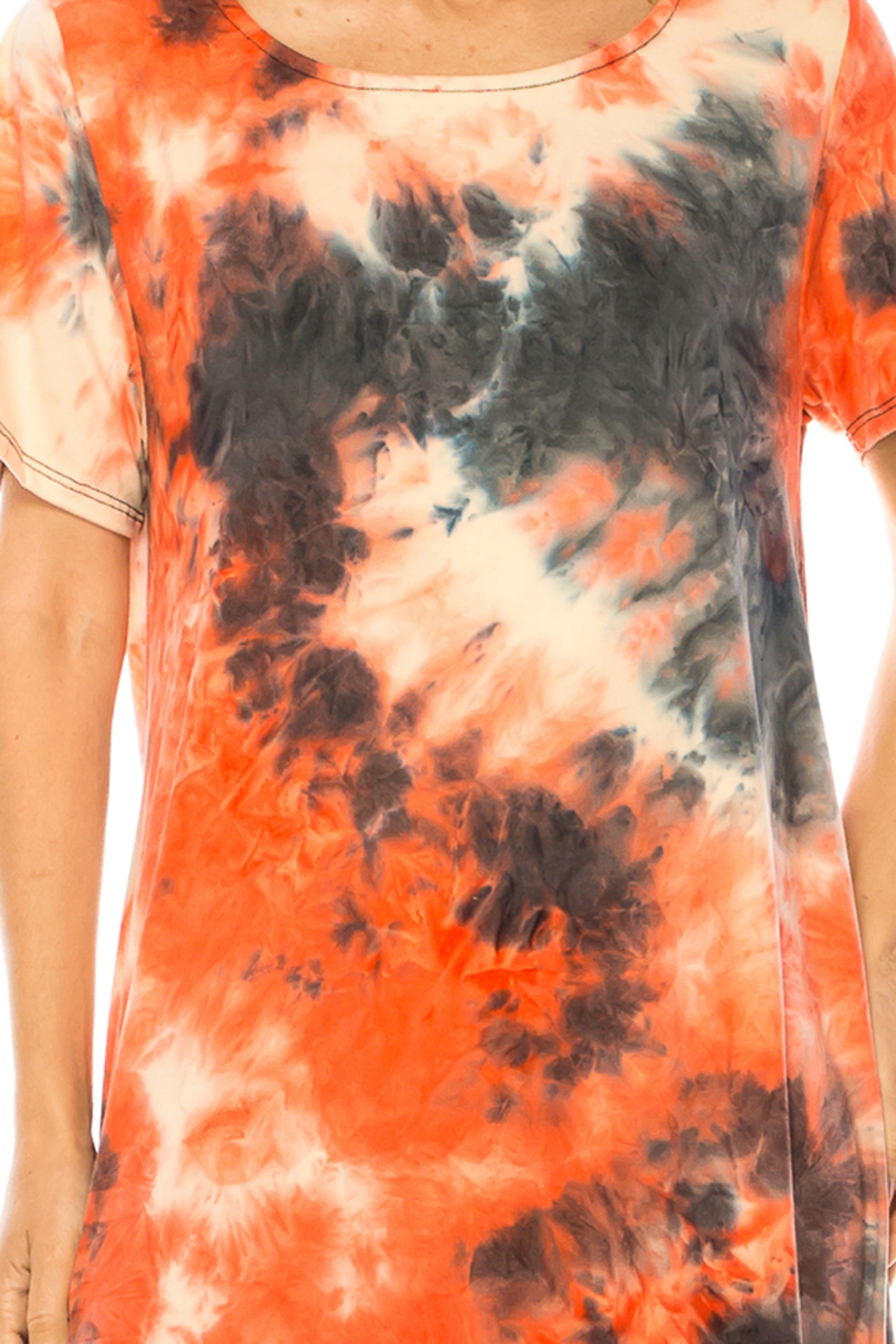 Tie Dye Orange