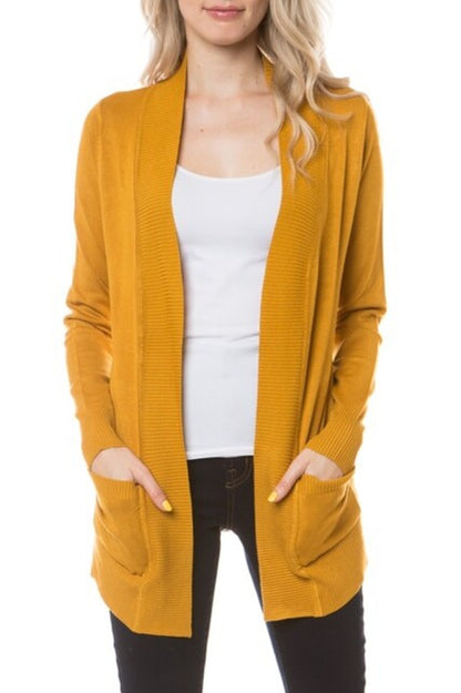 Women's Open front casual cardigan sweater