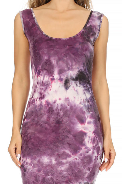 Tie Dye Purple