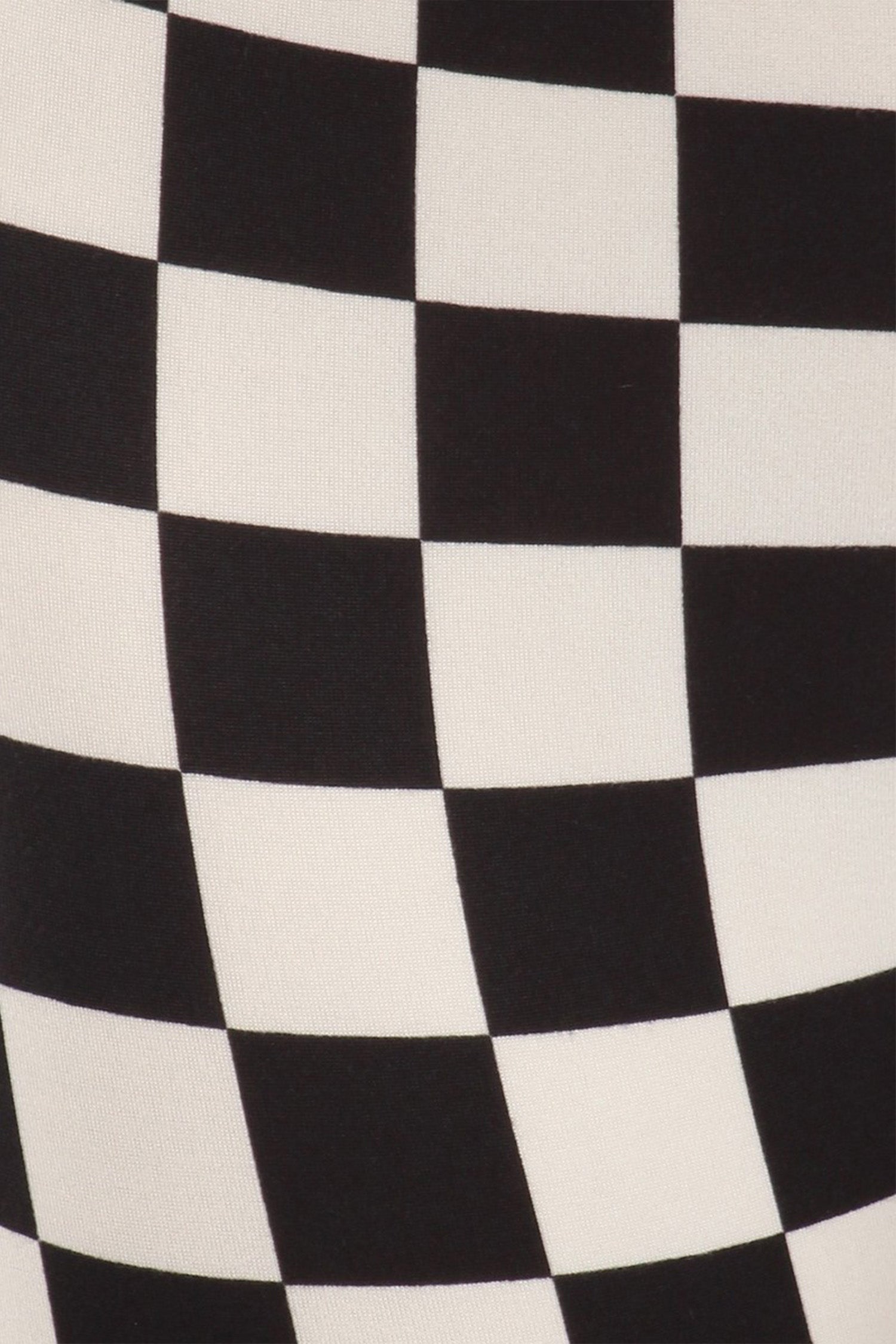 Checkered Black White