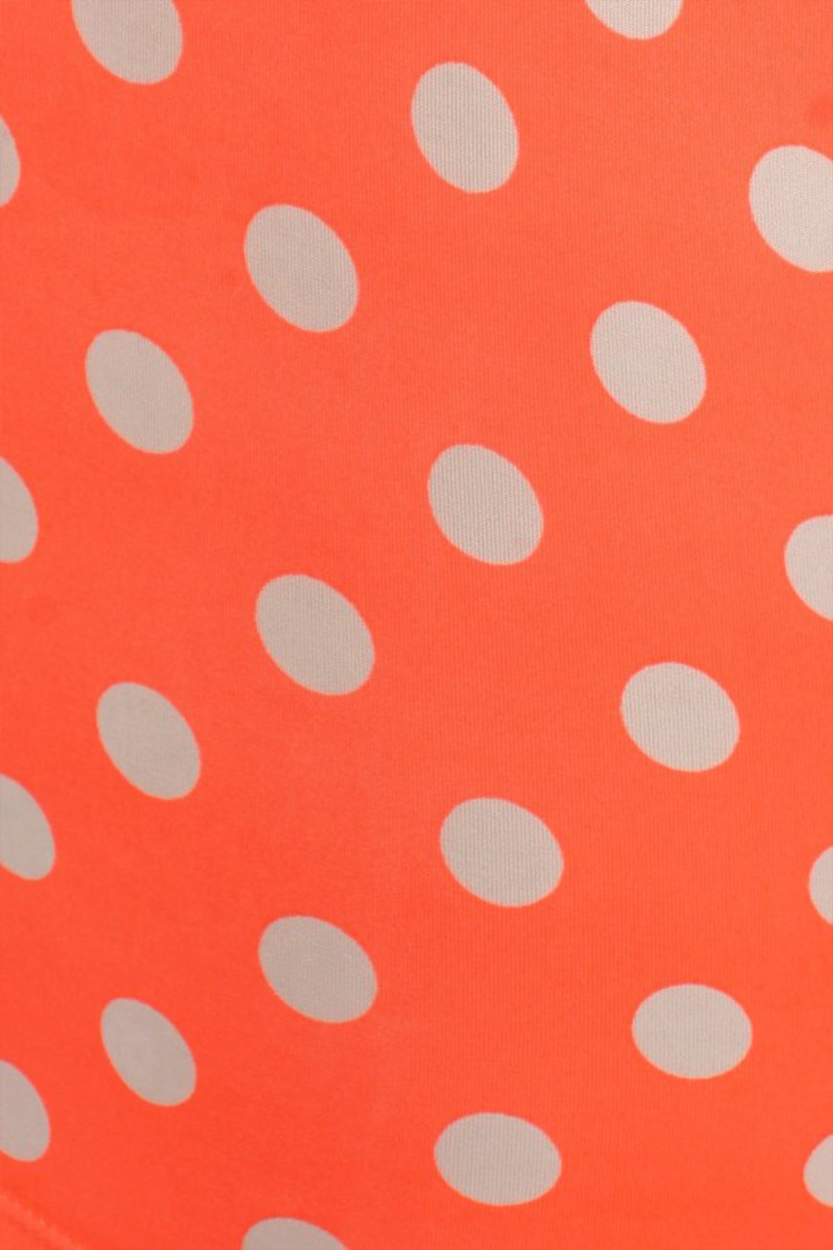 Medium Polka Neon Orange