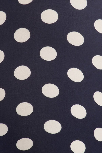 Medium Polka Navy