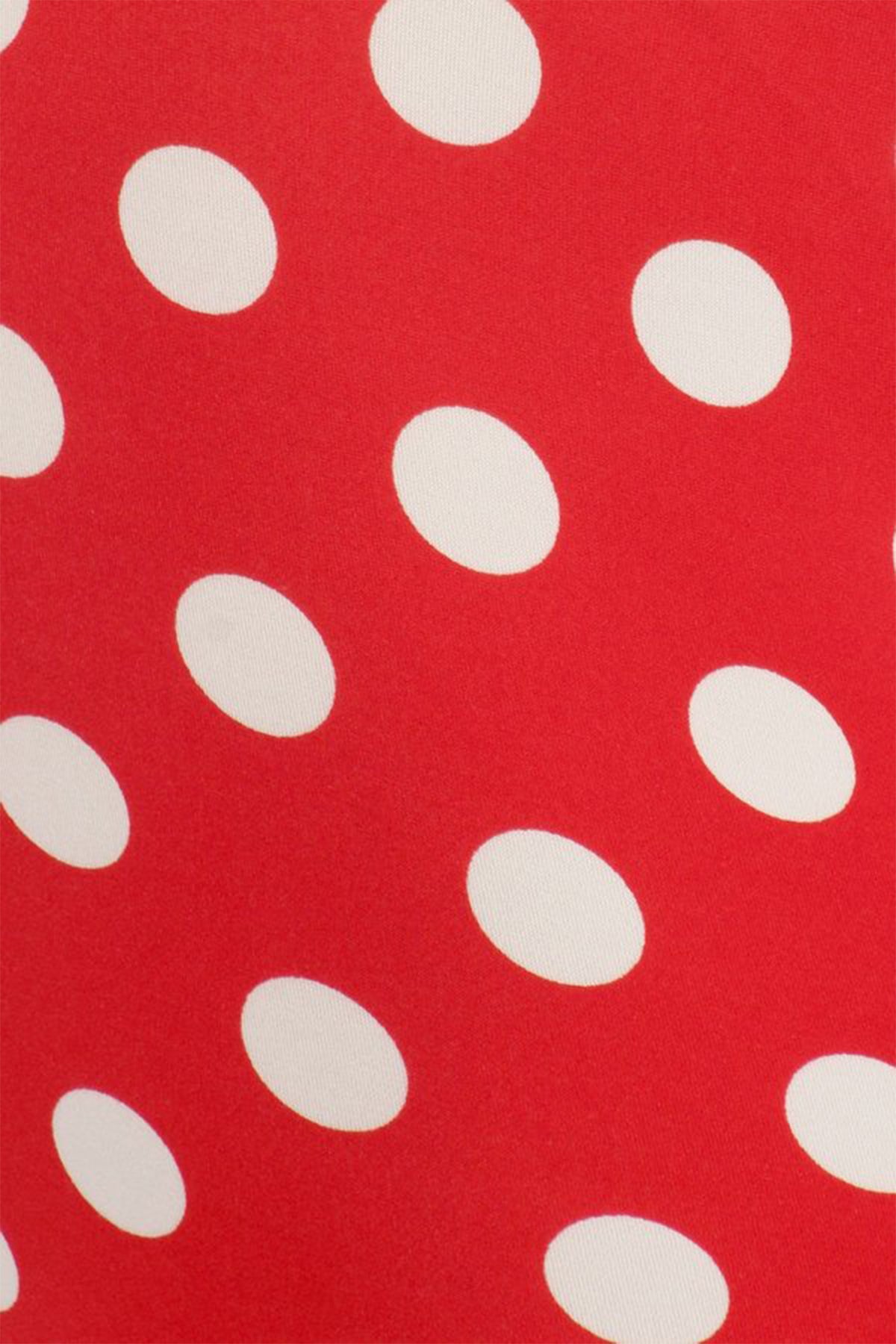 Medium Polka Red