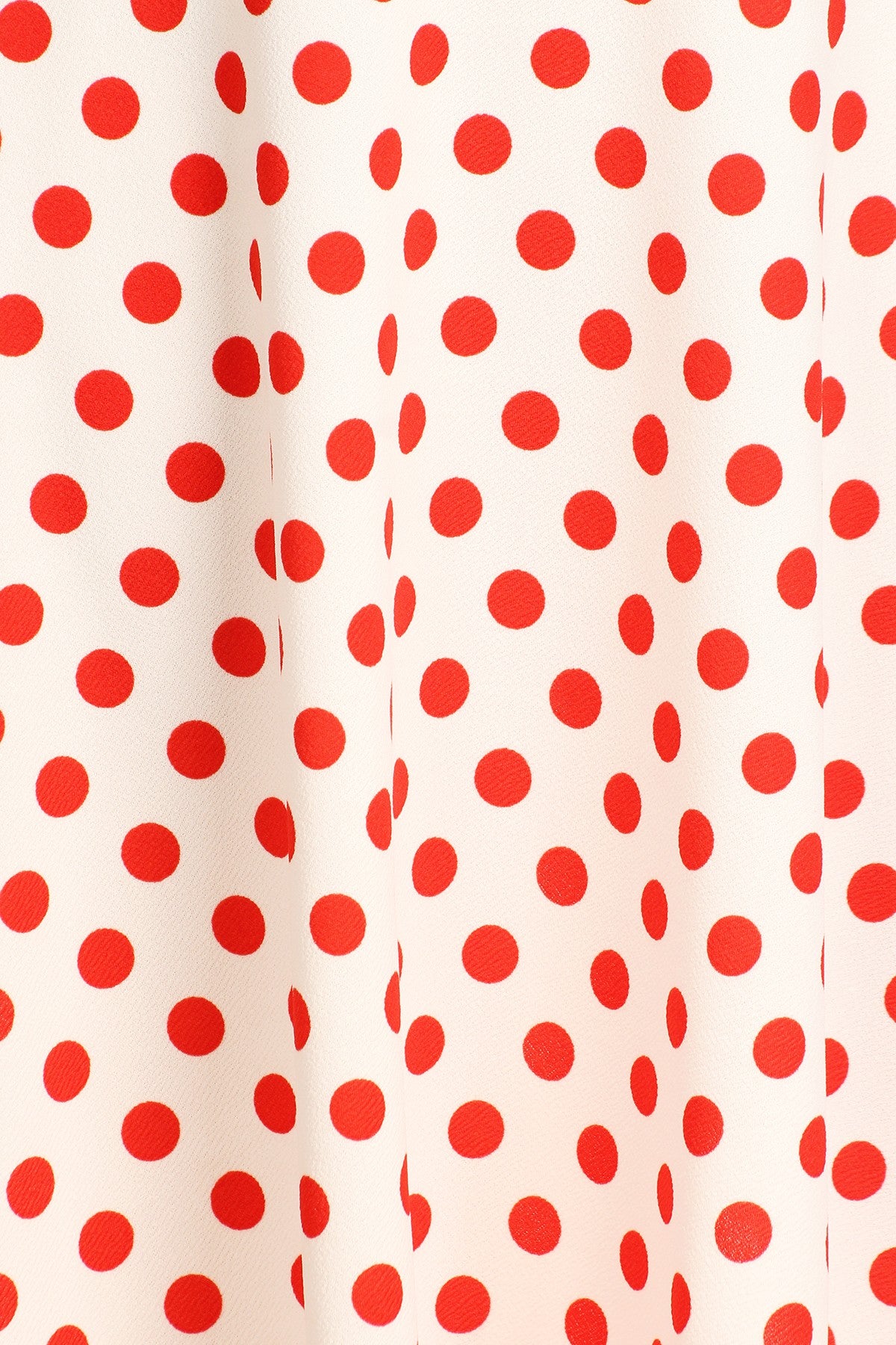 Polka White Red