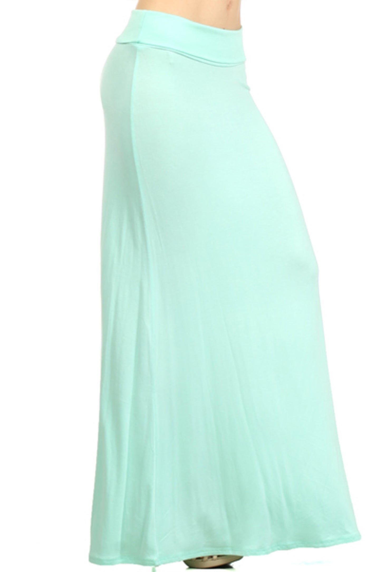 Women's Chic and Comfortable High-Waisted Maxi Skirt